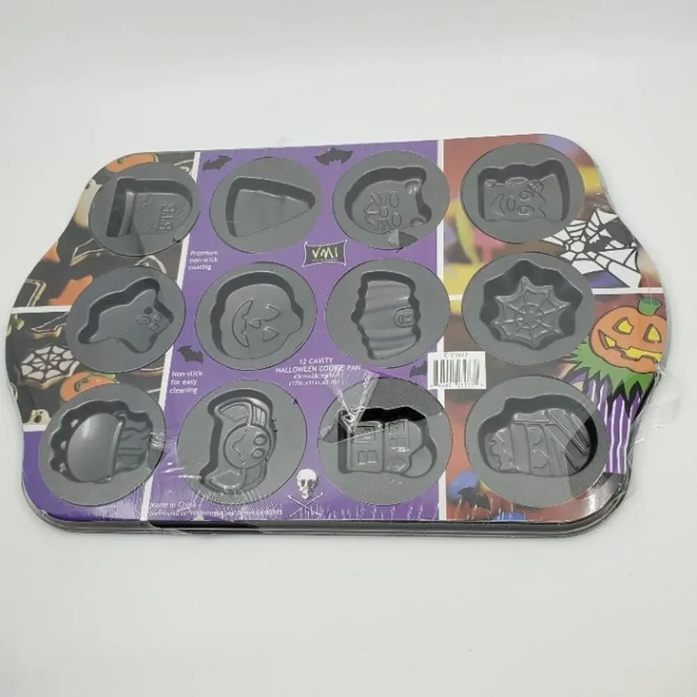 VMI Houseware Halloween 12 cavities Cookie Tray. New, sealed